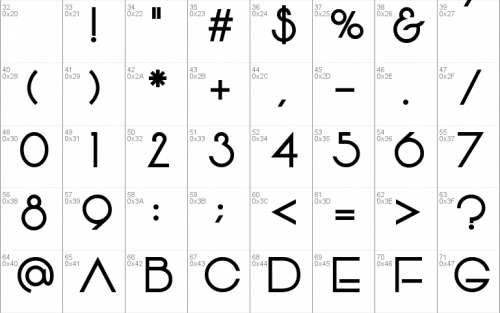 Vonique 64 Font 1