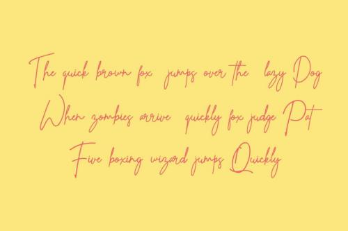 Whistle Signature Font 2