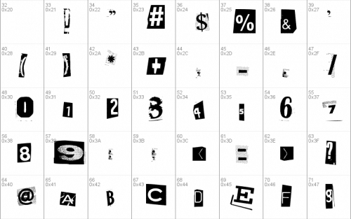 Woodcutter Anonymous Font 2