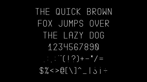 Zector Font 1