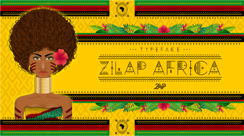 Zilap Africa Font 1
