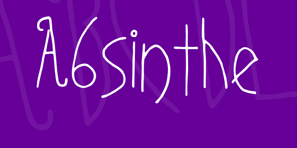 Absinthe Font 1