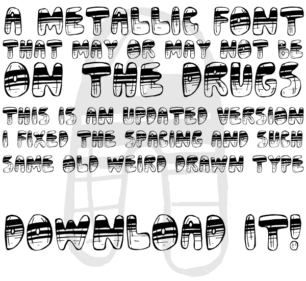 Adrenochrome Font 1