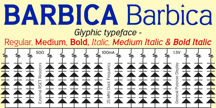 Barbica Font 1
