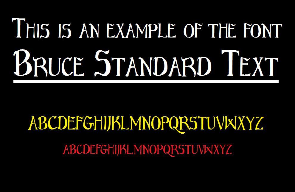 Bruce Font