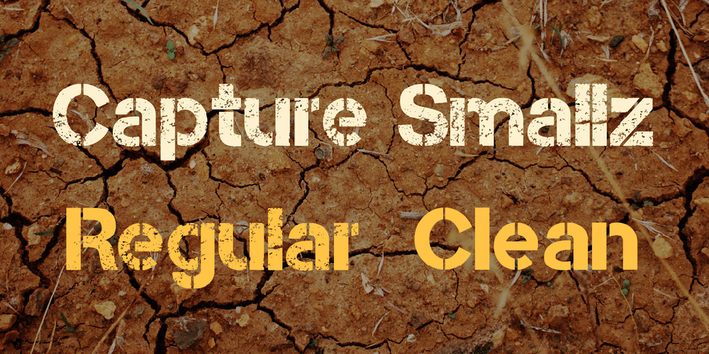 Capture Smallz Font