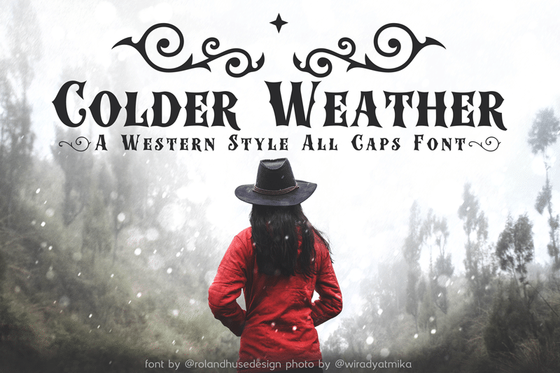 Colder Weather Font 1