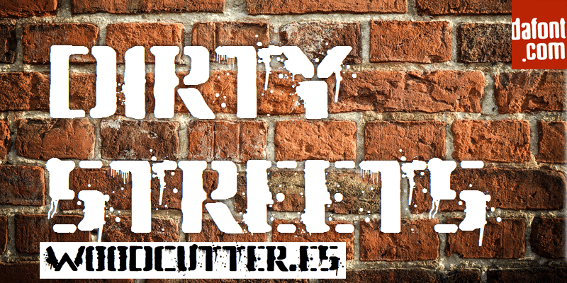 Dirty Streets Font