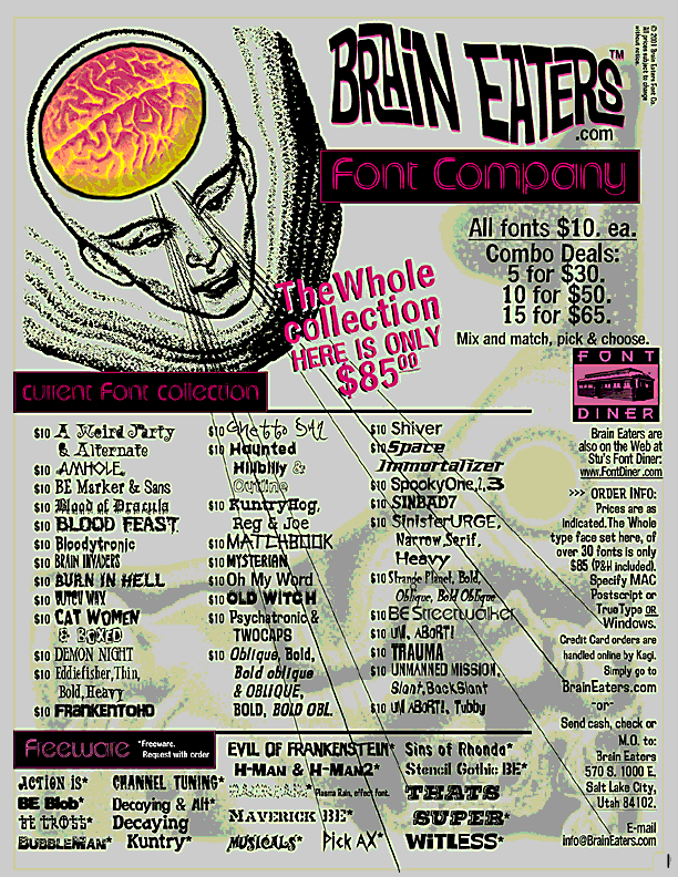 Evil of Frankenstein Font 1