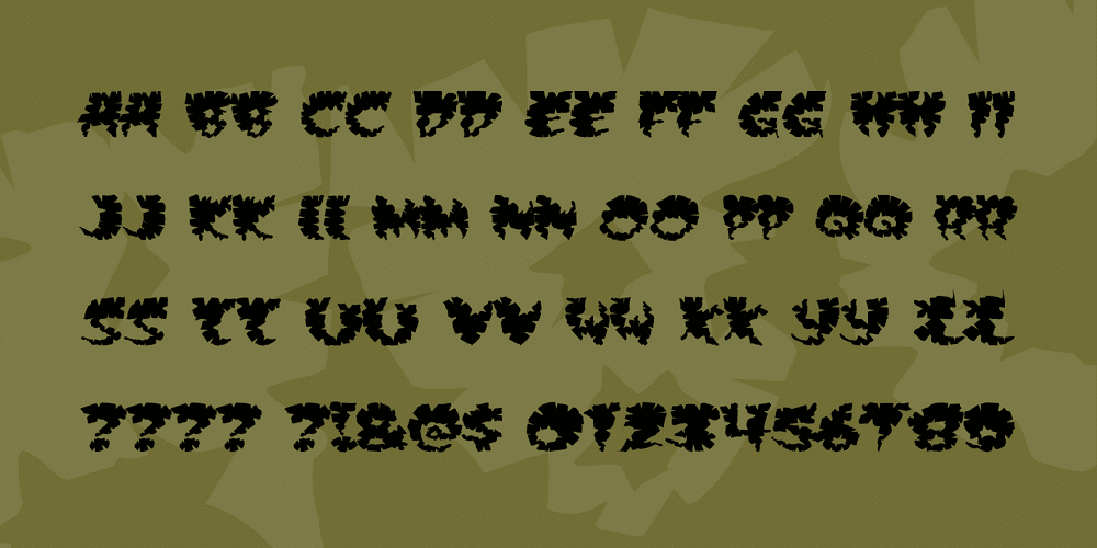 Extra virgin Font 2