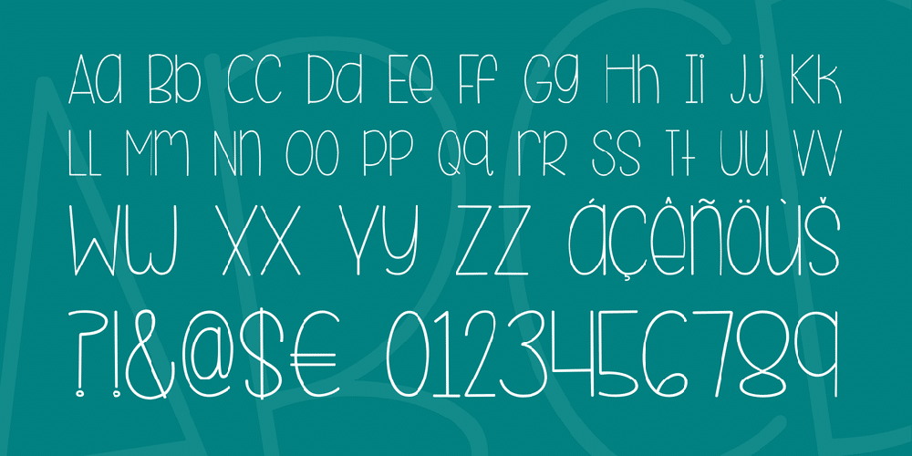 KG Beneath Your Beautiful Font 2