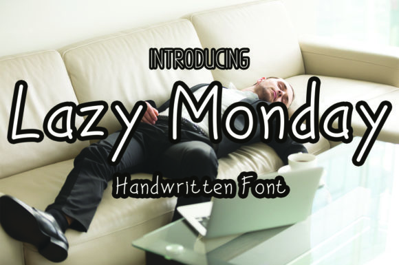 Lazy Monday Font 1