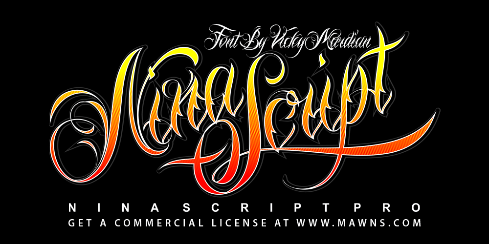 Nina Script Font