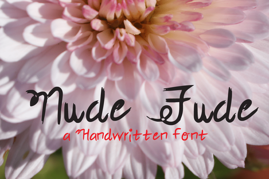 Nude Fude Font 1