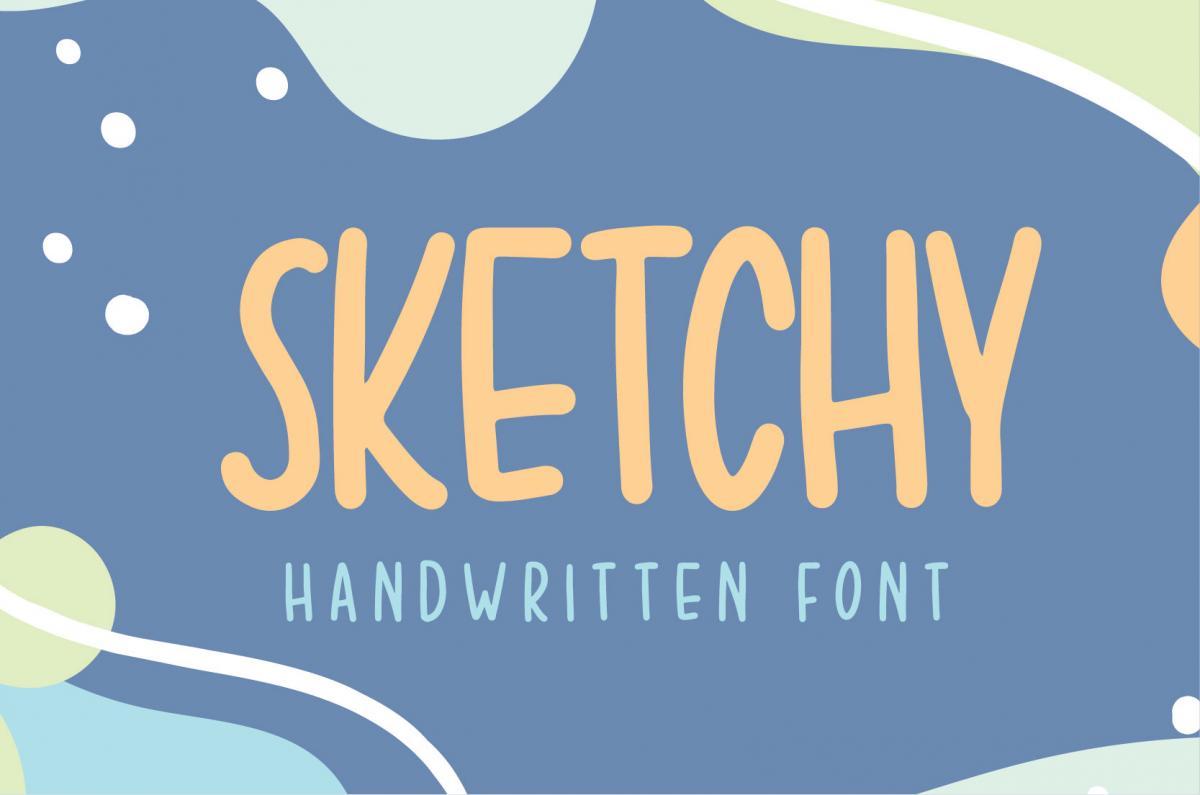 Sketchy Handwritten Script Font 1