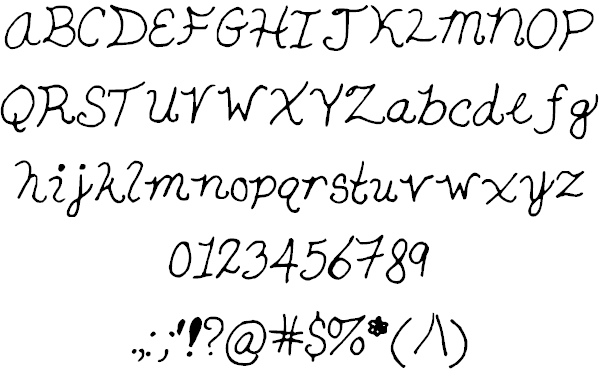 SnowWhite Font 3