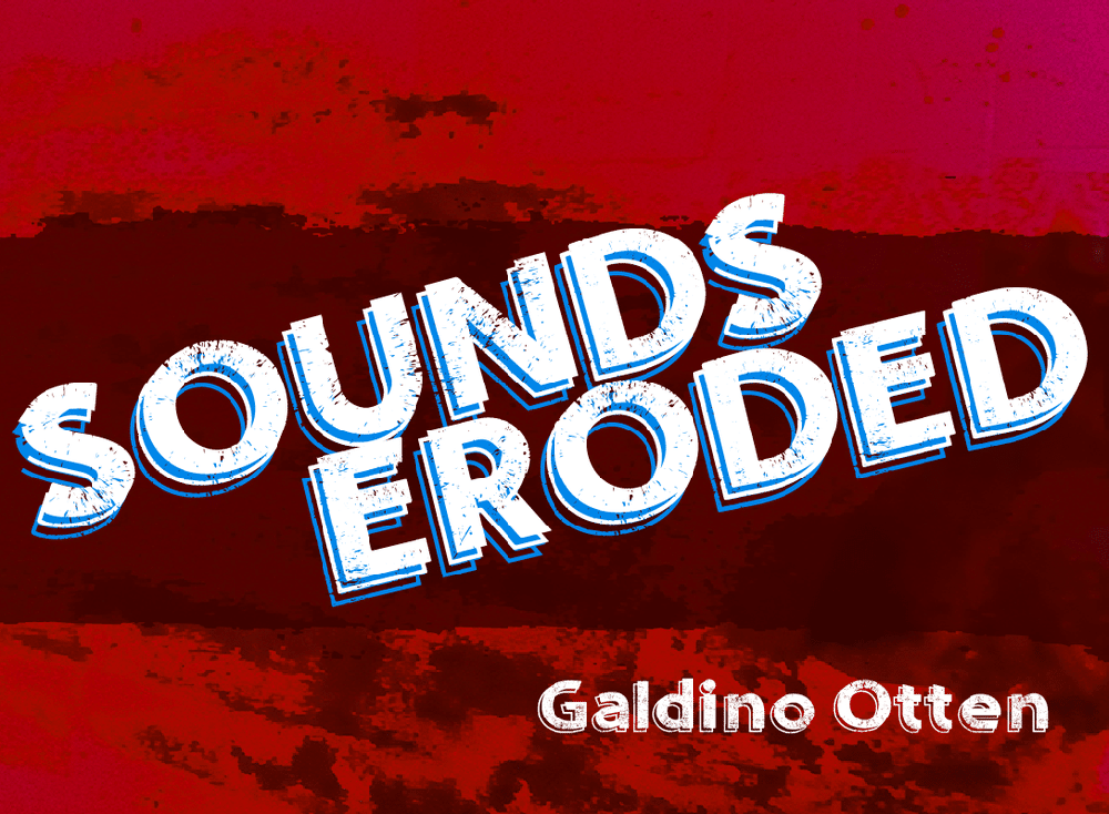 Sounds Eroded Font 1