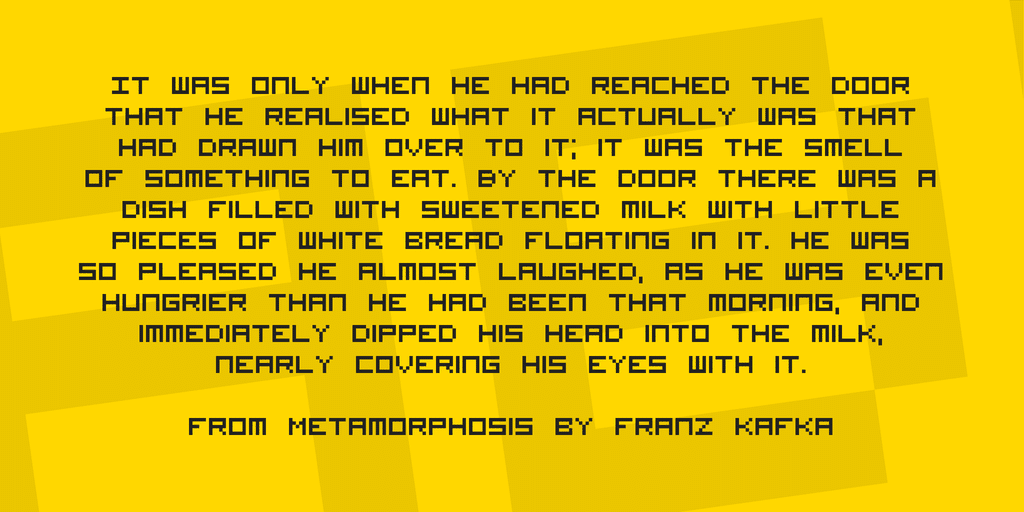 Visitor BRK Font Family 3