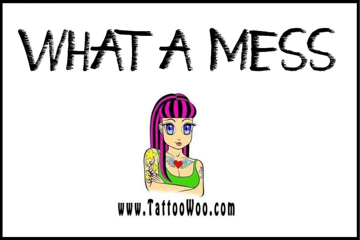 What a Mess Font 1