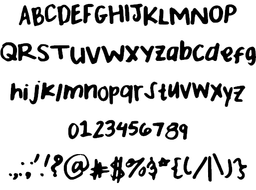 Young And Beautiful Font 2