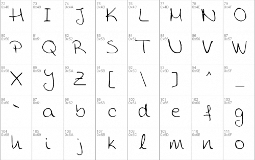 Aida Scrap Rounded Font 3