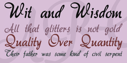 Akadora Font 1