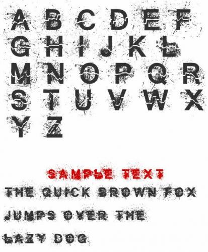 All Cracked Out Font 2