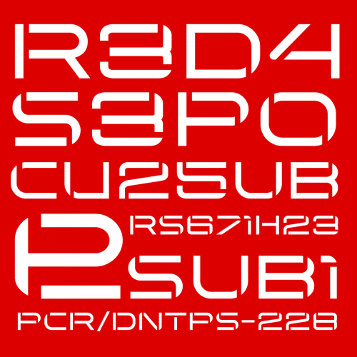 Arkitech Stencil Font 2