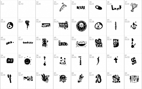 Badass Draws Font 2