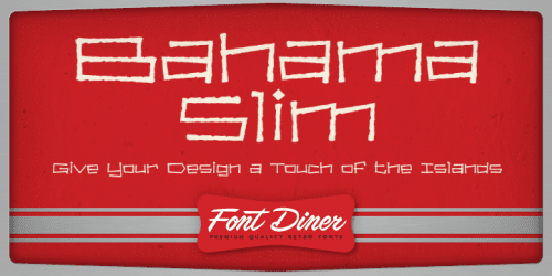 Bahama Slim Font 1