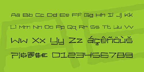 Bahama Slim Font 3