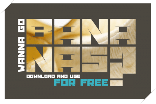Banana Brick Font 5