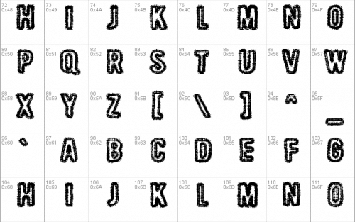 Beast Of Burden Font 3