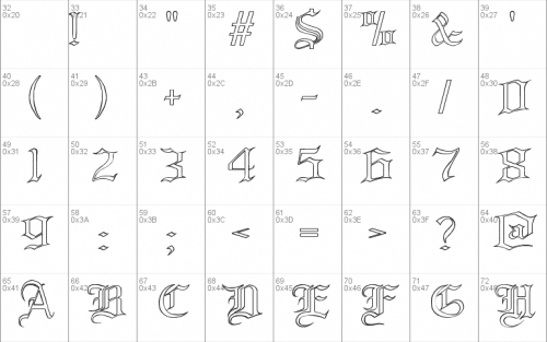 Blood and Blade Font 2