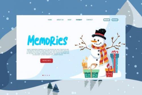 Blue Snow Font 3