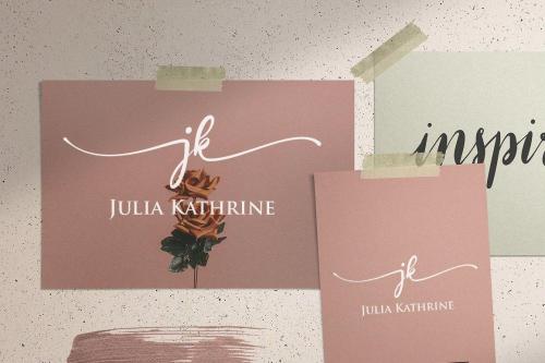 Bohemian  Script Logo Font 3