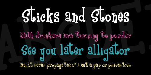 Boyz R Gross NF Font 1