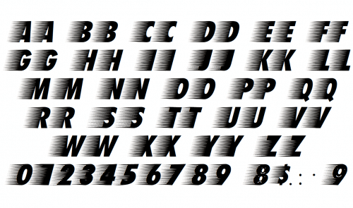 Breezed Caps Font 2