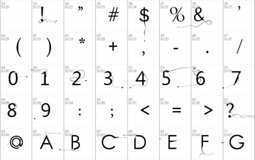 Bright Young Things Font 1