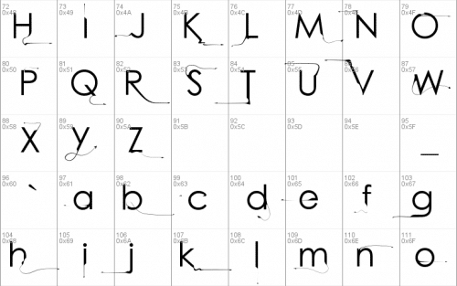 Bright Young Things Font 2
