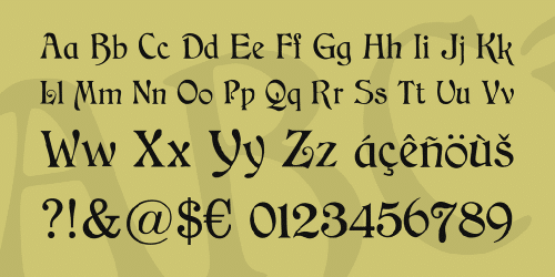 CAT Childs Font 4