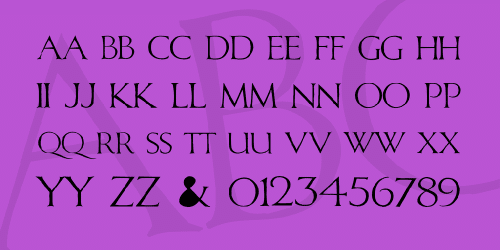 Caligula Dodgy Font 3