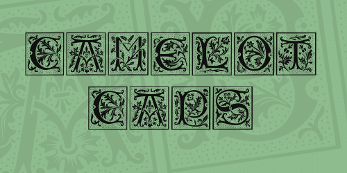 Camelot Caps Font 1