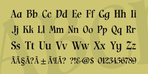 Cavalier Font 4