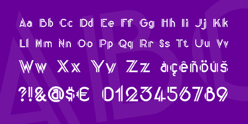 Centre Claws Font 3