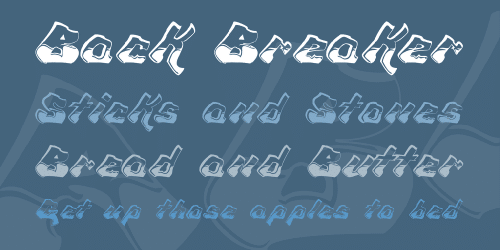 Chroma Ghost Font 2