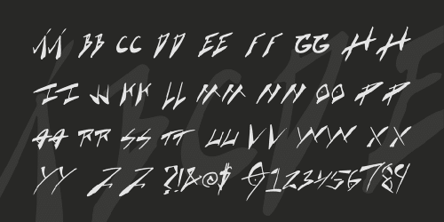 Cock Boat Font 3