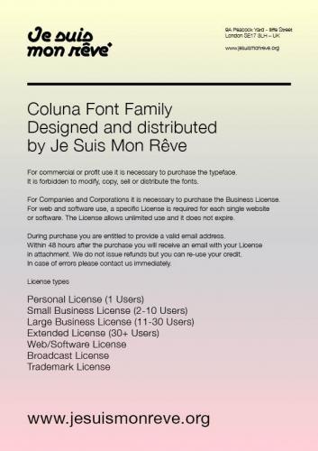 Coluna Rounded Font 1