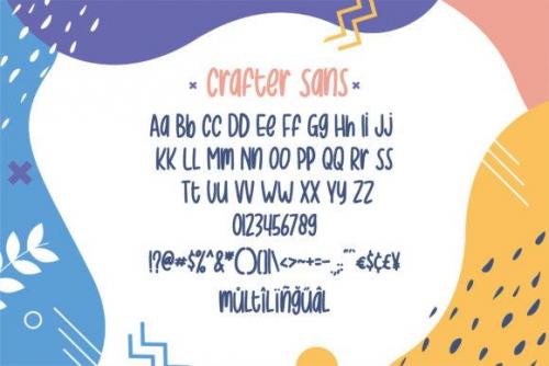 Crafter Hand Lettered Font Duo 5