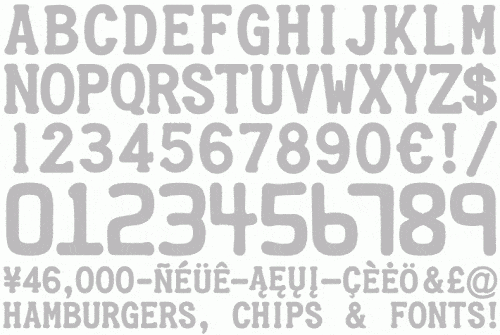 Credit Card Font 2